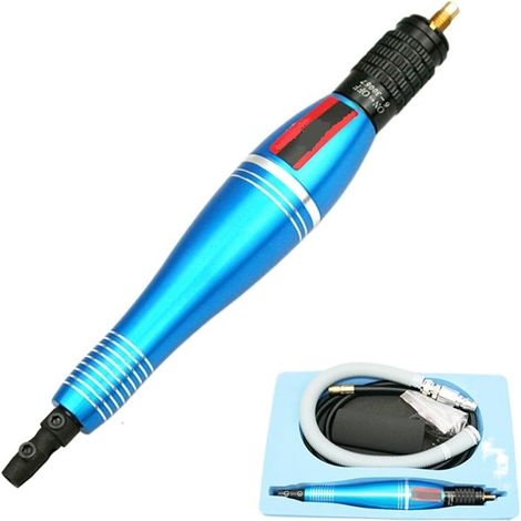 Kit de micro-meuleuse pneumatique Lime à ultrasons pneumatique alternative coupe ébavurage lime à polir outils pneumatiques (1/5)