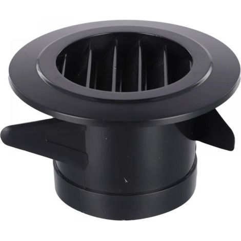 Grille de ventilation avec panneau amovible conçu pour une utilisation au mur ou au plafond, fabriqué en plastique ABS (75 mm) (1/5)