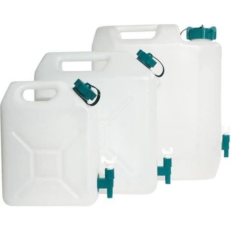 Eda-Plastiques Canestro Extra-Forte Bianco 5 Litri con Rubinetto (1/2)