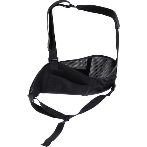 Enfant harnais médical respirant en maille noire pour épaule cou avant-bras fracture bras attelle orthopédique (1/4)
