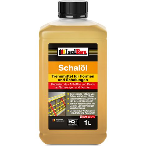 Huile de coffrage IsolBau Schalöl 1L (1/5)