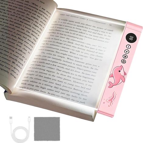 Lampe lecture plate Panneau lumineux rechargeable à gradation 3 (1/5)
