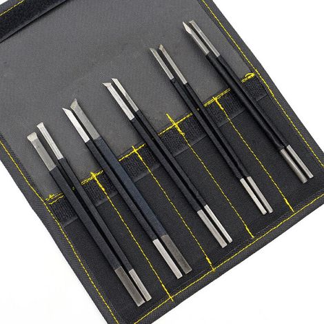 De En Acier À Haute Teneur En Carbone 10 Pièces Outils De Gravure Kit D'outils De Facile À Utiliser Magasin Pour Débutants Professionnels