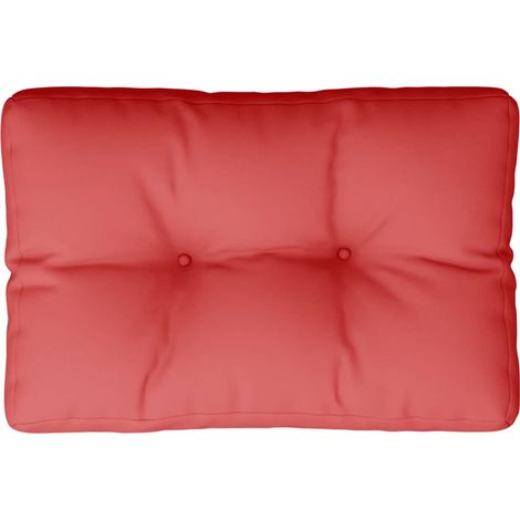 Maison Exclusive - Cuscino per Pallet Rosso 50x40x12 cm in Tessuto