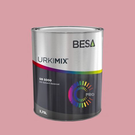 Pot de peinture Polyuréthane / bi composant Rose Clair RAL 3015  Brillant - 2,5 kg