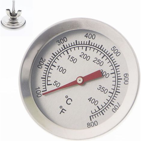 Edelstahl-Grillthermometer, BBQ-Smoker-Thermometer T