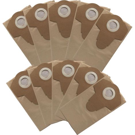 10 Parkside Staubsaugerbeutel 20 L PNTS 1300 B2 Lidl IAN 69502 braun 906-05