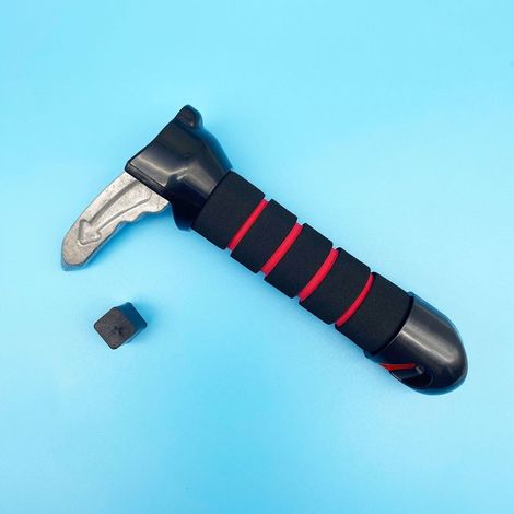 Poignée de porte de voiture pour personnes âgées Poignée d'assistance Poignée de soutien multifonction Poignée de loquet de porte de voiture pour personnes âgées et handicapées Rouge (1/4)