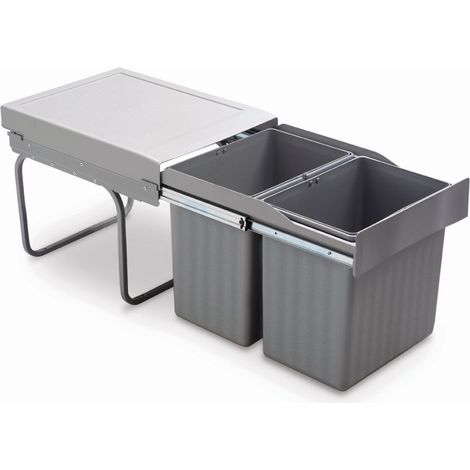 Clasificador de residuos Linea 291 400mm 2x16l SANS MARQUE