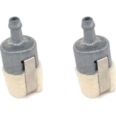 Lot de 2 filtres à essence pour tronçonneuse Walbro 125-527 125-527-1 Echo Shindaiwa A369000450 A369000460 A369000480 3120507321 13120519830