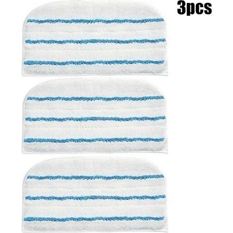 Lot de 3 lingettes en microfibre pour balai vapeur Black&Decker FSMH13E10-GB et FSMH1321-GB (1/5)