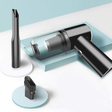 6000 Pa cordless handheld vacuum cleaner, 300 W, USB rechargeable, built-in battery – Lightweight and powerful for home use