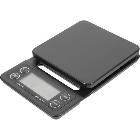 Balance Électronique de Précision pour Café pour Cuisine Pâtisserie Léger et Compact Facile à Transporter(3kg/0.1G) (1/5)