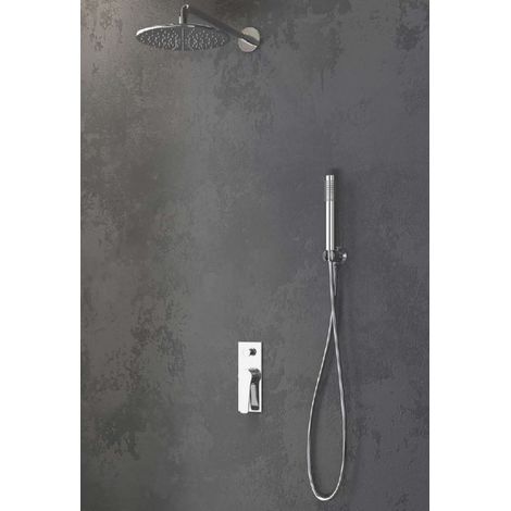 Ensemble de douche à encastrer ANDARE avec douchette-Chromé---Chromé (1/5)