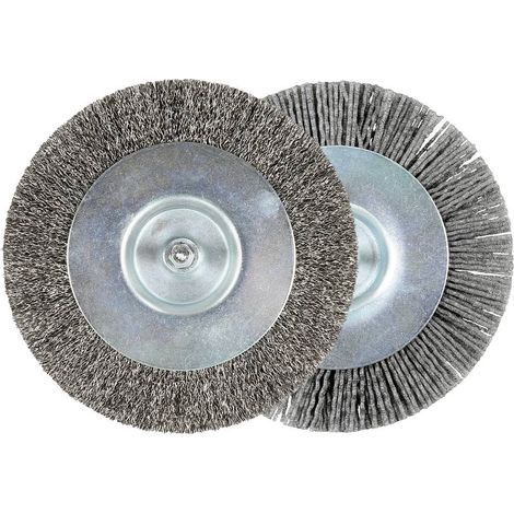 Einhell 3424150 Fugenbürsten-Set (10/6mm) Fugenreiniger-Zubehör Spazzola per fughe