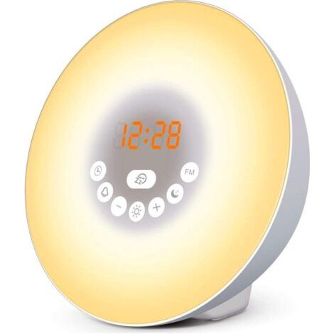 Sonnenaufgangswecker TL-850 – sanftes Aufwachen mit Display-Ausschaltung – entspannte Morgenstunden garantieren