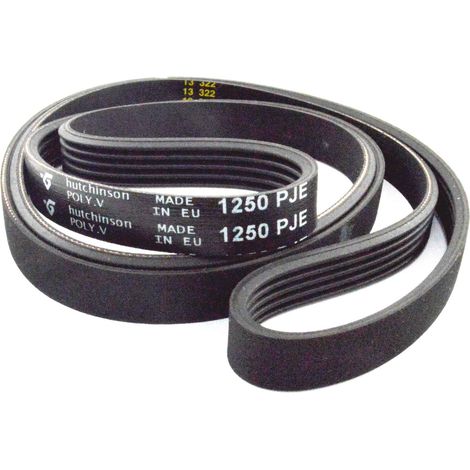 Courroie striée électroménager Hutchinson élastique 1250 PJE 5