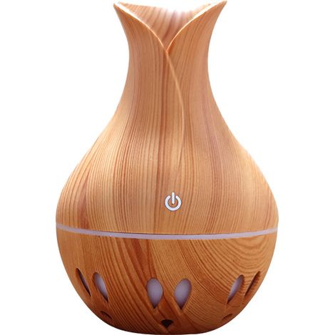 Diffusor für ätherische Öle, 130 ml, tragbarer Ultraschall-Aromatherapie-Diffusor, Luftbefeuchter mit 7 farbigen USB-LED-Nachtlichtern, für Yoga, Wohnzimmer, Spa, Büro, Schlafzimmer (1/5)