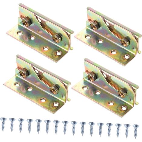 Supports de lit GARVALON en 4 pièces sans mortaise pour l (1/5)