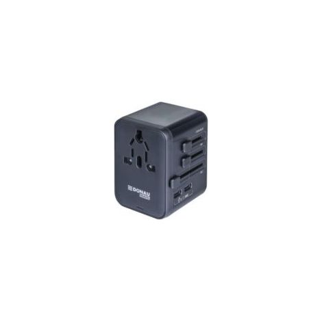 Adaptateur de voyage no-name hht521 800–1920 W 4 ports USB