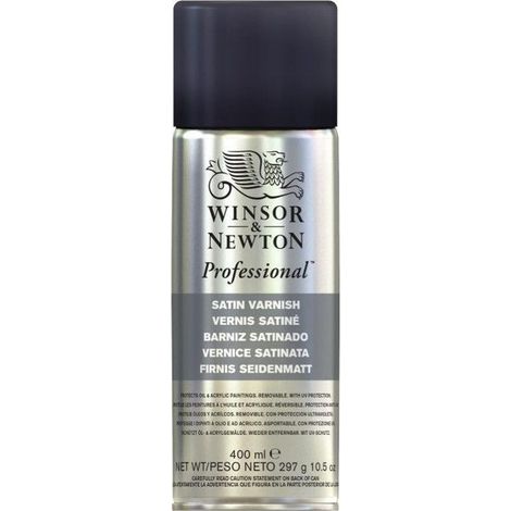 Vernis - WINSOR & NEWTON - 400ml - Satin - Non jaunissant - Aérosol (1/2)