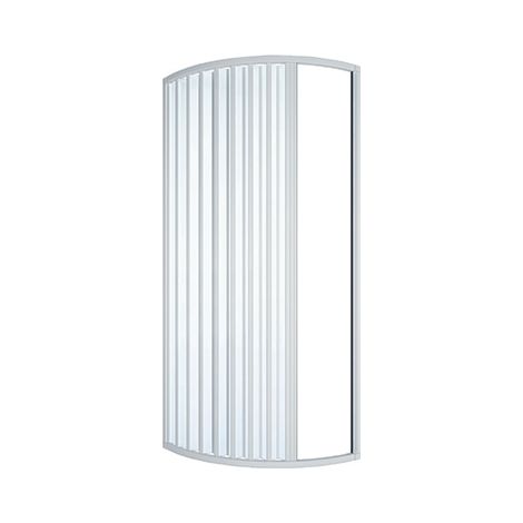 Tina Lux halbrunde asymmetrische Duschabtrennung 70x90 cm links (1/2)