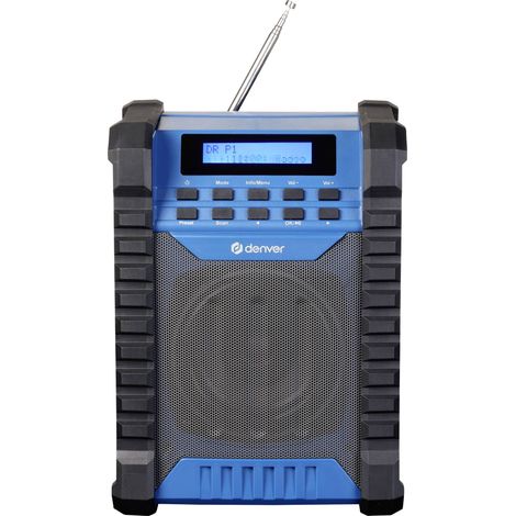 Denver DAB+/FM Baustellen-Radio/BT/Pile rechargeable WRD-60 (1/5)