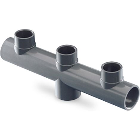 COLECTOR PVC 3 VIAS ENC 50-63