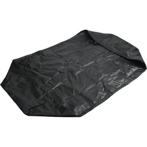 Housse de chauffage de terrasse imperméable Oxford 420D anti-poussière pour unités murales avec cordon de serrage, noir, 91,4 x 24,5 x 16,5 cm (420D) (1/5)