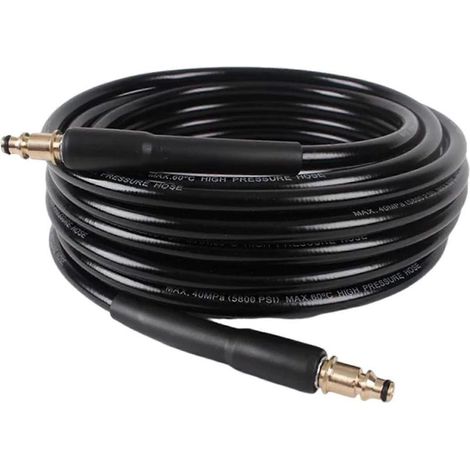 Tuyau de rechange pour nettoyeur haute pression Karcher K2-K7, rallonge de 6 m (20 pi) pour Karcher, système de connexion rapide (1/4)