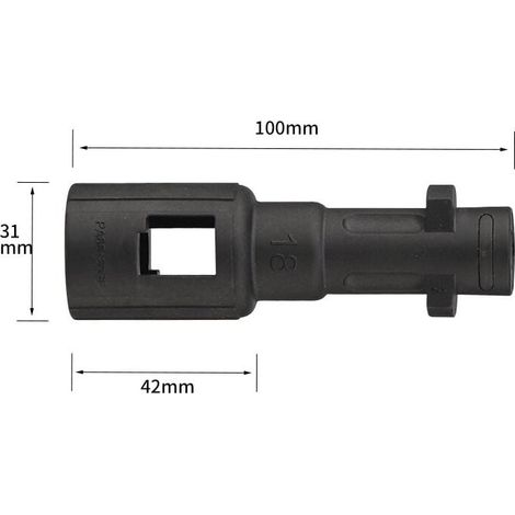 Baïonnette Raccord Convertisseur Adaptateur Pour Lavor À Karcher Série K Laveuse À Pression (1/4)