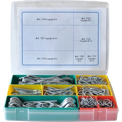 ASSORTIMENTO COPPIGLIE Tot. 330 pz Tot. 330 pz