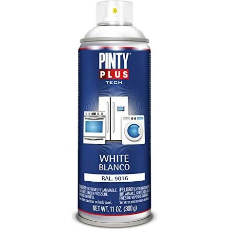 Vernice Spray PintyPlus Tech Elettrodomestici Bianco RAL 9016 520cc (1/2)