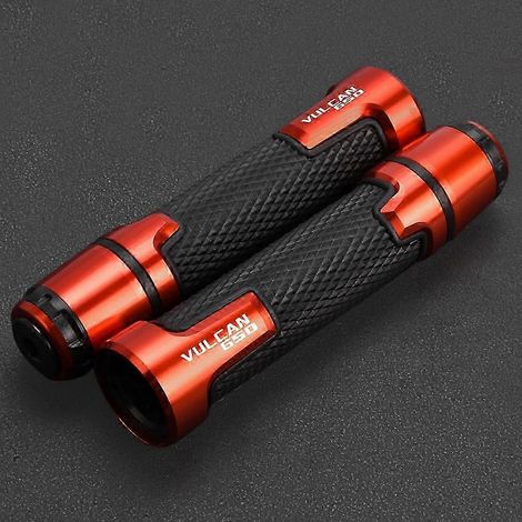 Poignées de guidon de moto Kawasaki Vulcan S650cc S650 Vulcans Vulcan S 650 2015-2020 2021 2022 2024 7/8" 22mm (Or) (1/5)