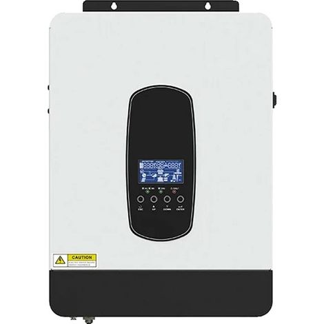 Onduleur Solaire Hybride, Hors Réseau & Sur Réseau, Sortie 4,2KW, Onde Sinusoïdale Pure, Chargeur MPPT 120A, SP-3200VA-24VBAT, 220-240V (1/2)
