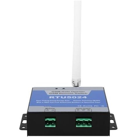 Contrôleur d'accès GSM RTU5024 – Commutateur télécommande – Alimentation 9-15VDC – Pour contrôle d'accès sécurisé à distance (1/5)