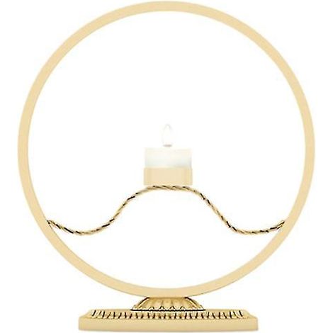 1 chandelier rond en fer (1/3)