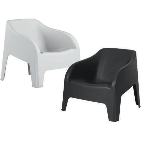Salotto Petra per interno/esterno - 2 posti - Modelli: Poltrona Petra (pezzo unico) - Colore: Bianco