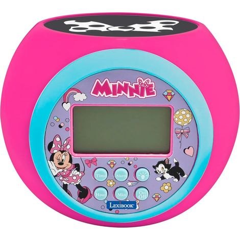 Reloj Despertador Proyector Minnie Disney