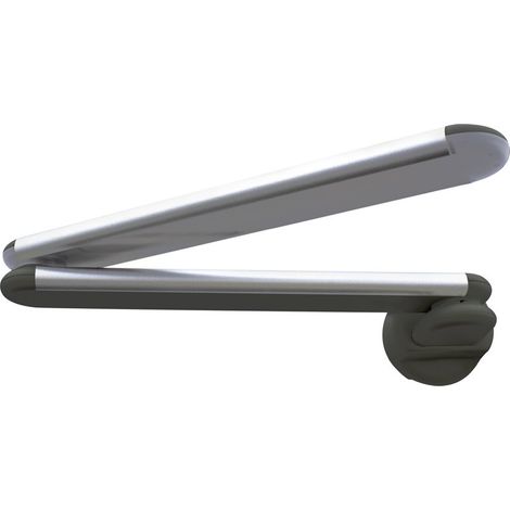 Flexo LED para pared “Mel” (6W 4000K 360lm) IP20 fabricado en aluminio y plástico color gris (1/4)