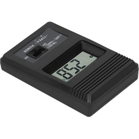 Digitales Temperaturmessgerät mit LCD-Anzeige, Umgebungsthermometer, Messwerkzeug TM902C (1/5)