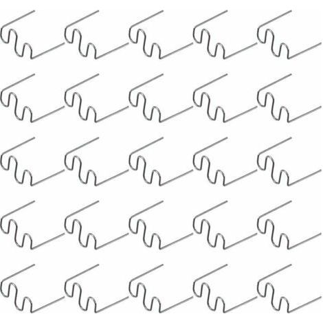 500 Pcs Welding Rods Hot Staple Repair Machine Plastic Welding Hot Stapler Car Auto Bumper Repair Pre Cut Wave Staples 0.6mm, (1/5)