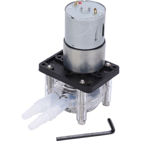 Pompe péristaltique auto-amorçante 12V DC, haut débit, résistante à la corrosion, moteur à courant continu, aspiration puissante (1/5)