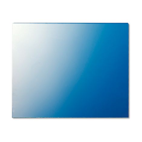 Placca di finitura Jung 60 gl vetro 53x64 mm blu