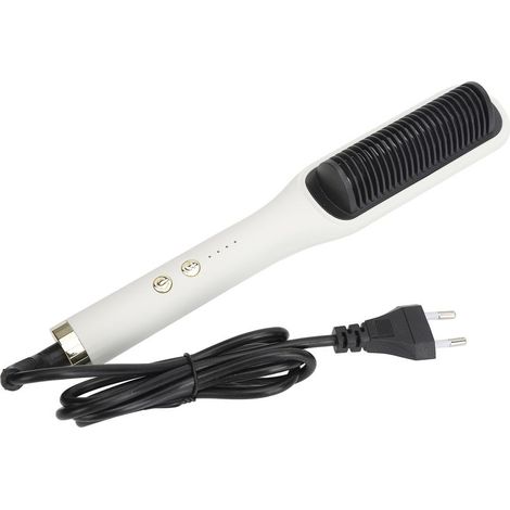 Brosse Lisseuse Électrique Chauffage Rapide, Température Réglable, Lisse et Boucle, Pour Salon à Domicile, 110‑240V Prise UE (1/5)