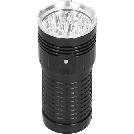 Tragbare LED-Taschenlampe mit USB-Aufladung, IP65 wasserdicht, ideal für Camping und Outdoor-Aktivitäten. (1/5)