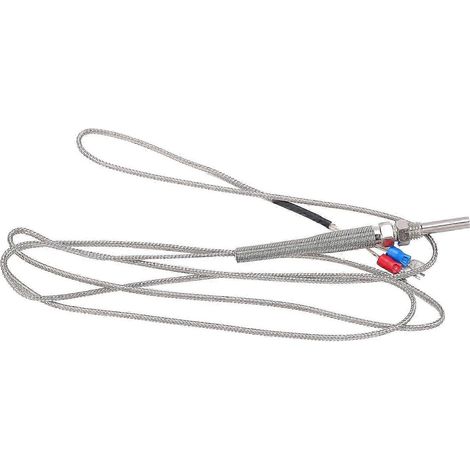 Thermoelement-Sonde K, Temperatursensor mit M8-Gewinde, 5x30mm, für die chemische Industrie, Temperaturregler, präzise Messung, langlebig, professioneller Einsatz. (1/5)