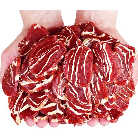 Hundesnack, weiche marmorierte Entenringe Woof&Miao 500g (1/3)