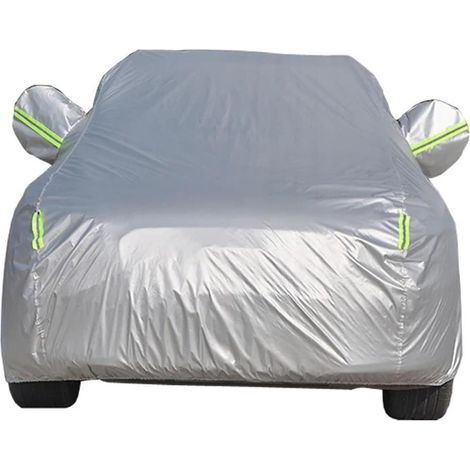 Housse intégrale pour voiture, protection extérieure contre poussière, pluie et neige, bâche résistante pour SUV et grand véhicule, couverture toutes saisons (1/3)