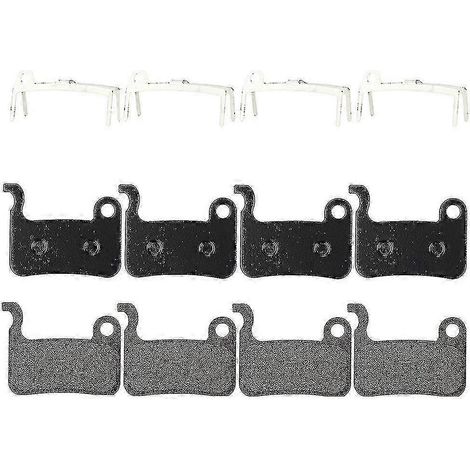 Convient pour 4 paires de plaquettes de frein en résine pour VTT, compatible avec les modèles Deore M596, M595 et M535. (1/5)